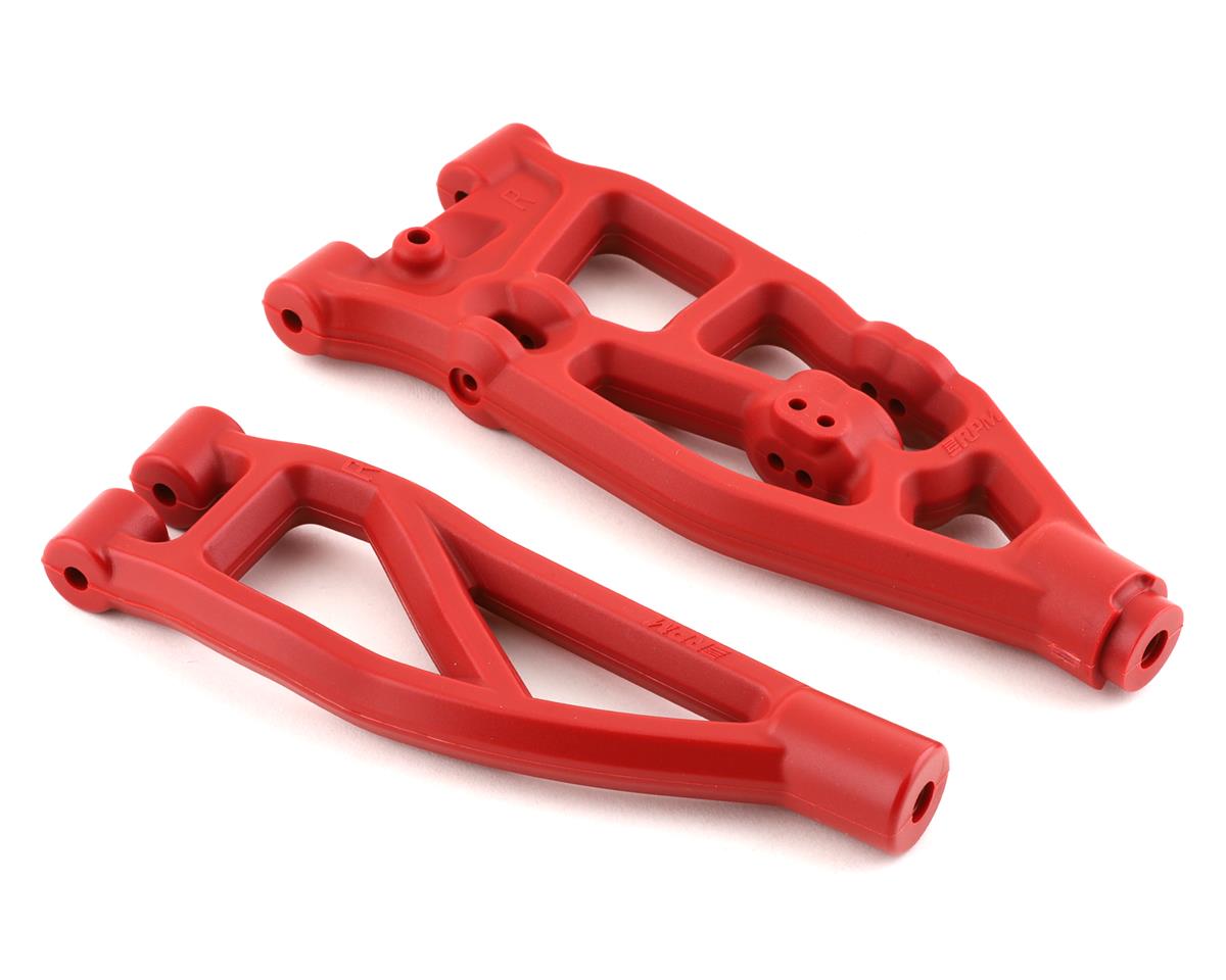 Red Front Right Upper and Lower Suspension Arms for Kraton 6S/Outcast 6S (2) (RPM81609)