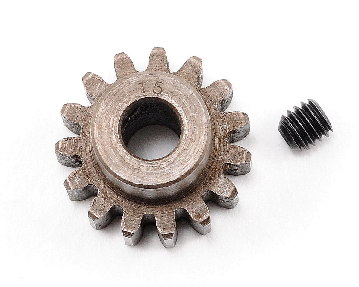 Extra Hard Steel Pinion Gear 5mm Bore Mod1.0 15T (RRP1215)