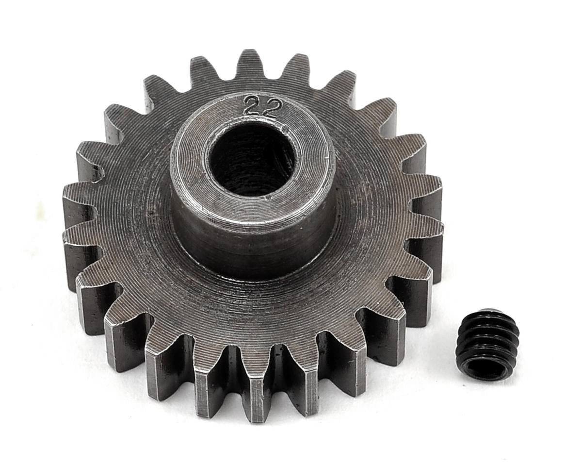 Extra Hard Steel Pinion Gear 5mm Bore Mod1.0 22T (RRP1222)