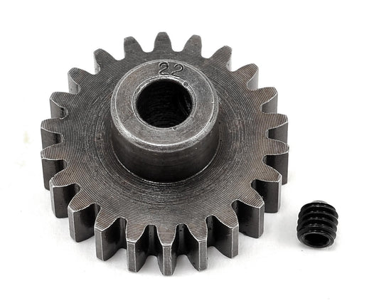 Extra Hard Steel Pinion Gear 5mm Bore Mod1.0 22T (RRP1222)