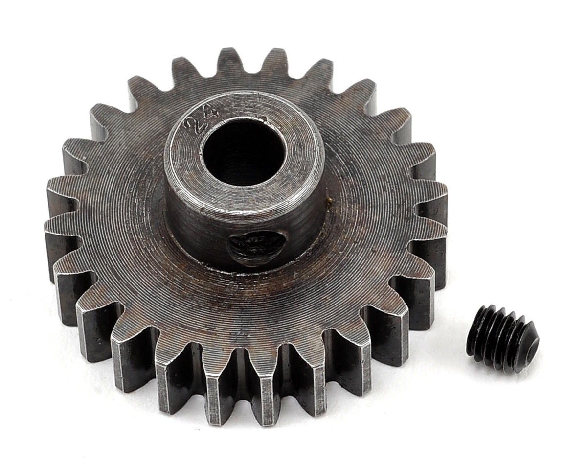 Extra Hard Steel Pinion Gear 5mm Bore Mod1.0 24T (RRP1224)
