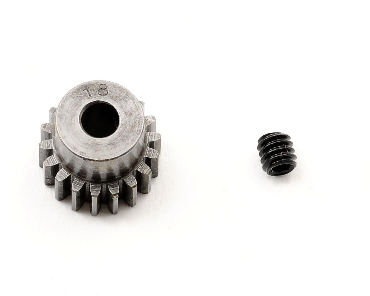 Super Hard Absolute Steel Pinion Gear 1/8 Bore 48P 18T (RRP1418)
