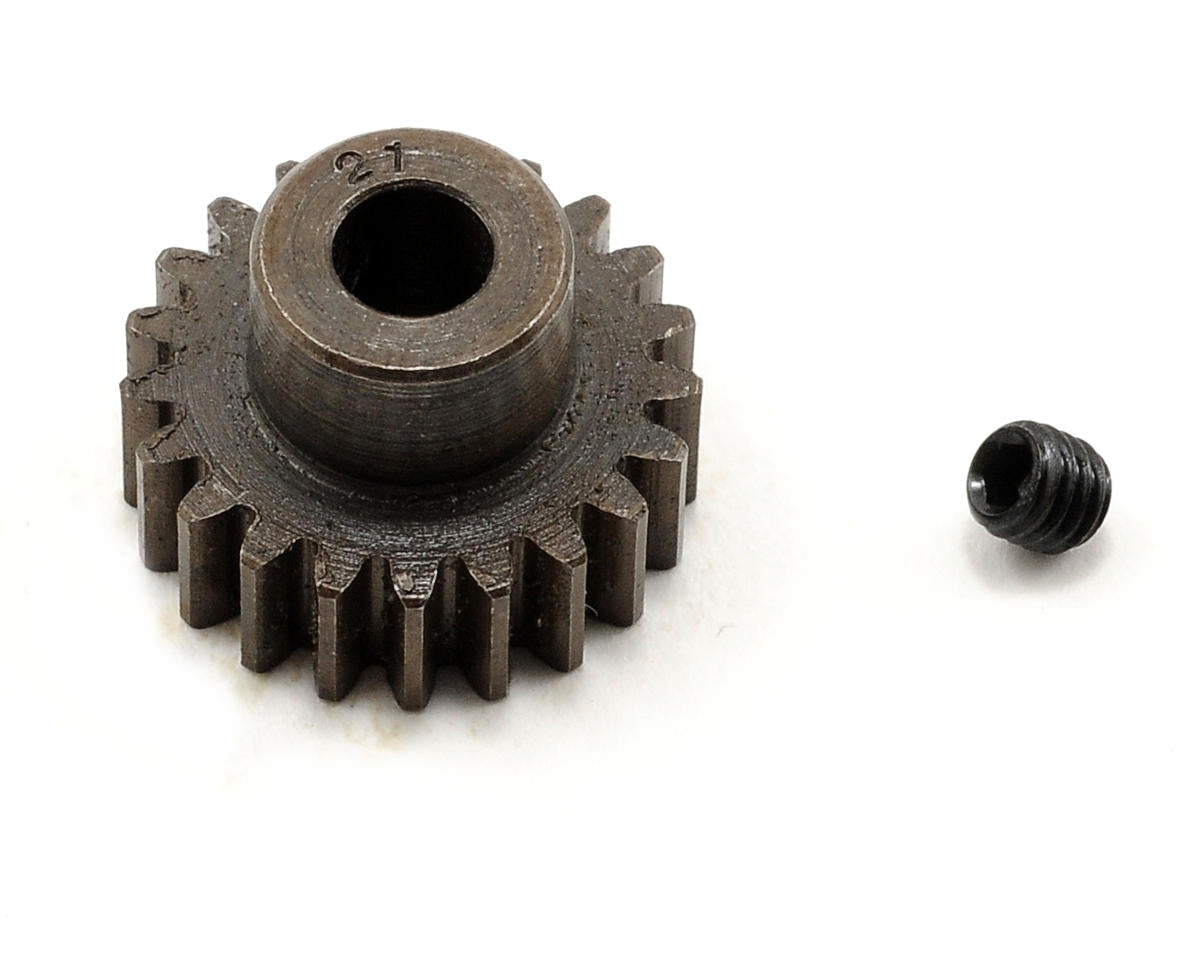 Extra Hard Steel Pinion Gear 5mm Bore Mod0.8 21T (RRP8721)