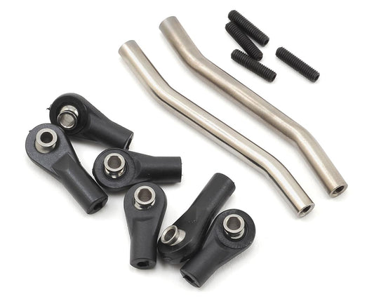 Titanium Double Bent Steering/Panhard Links for SCX10/SCX10 II/D60 (2) (SSD00122)