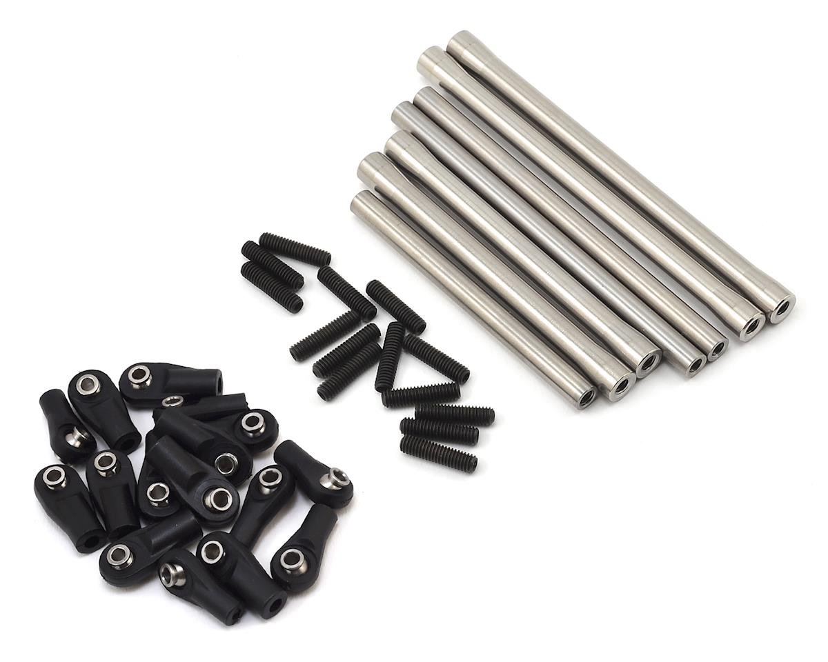 Steel and Titanium Suspension Link Set for SCX10 II (SSD00129)