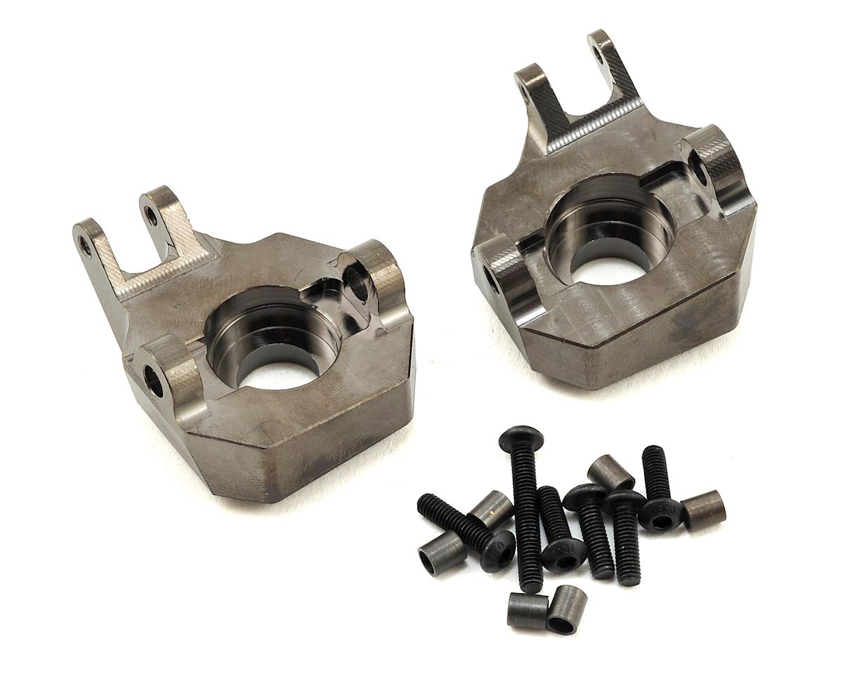 Brass Heavy AR44 Steering Knuckles for SCX10 II (2) (SSD00193)