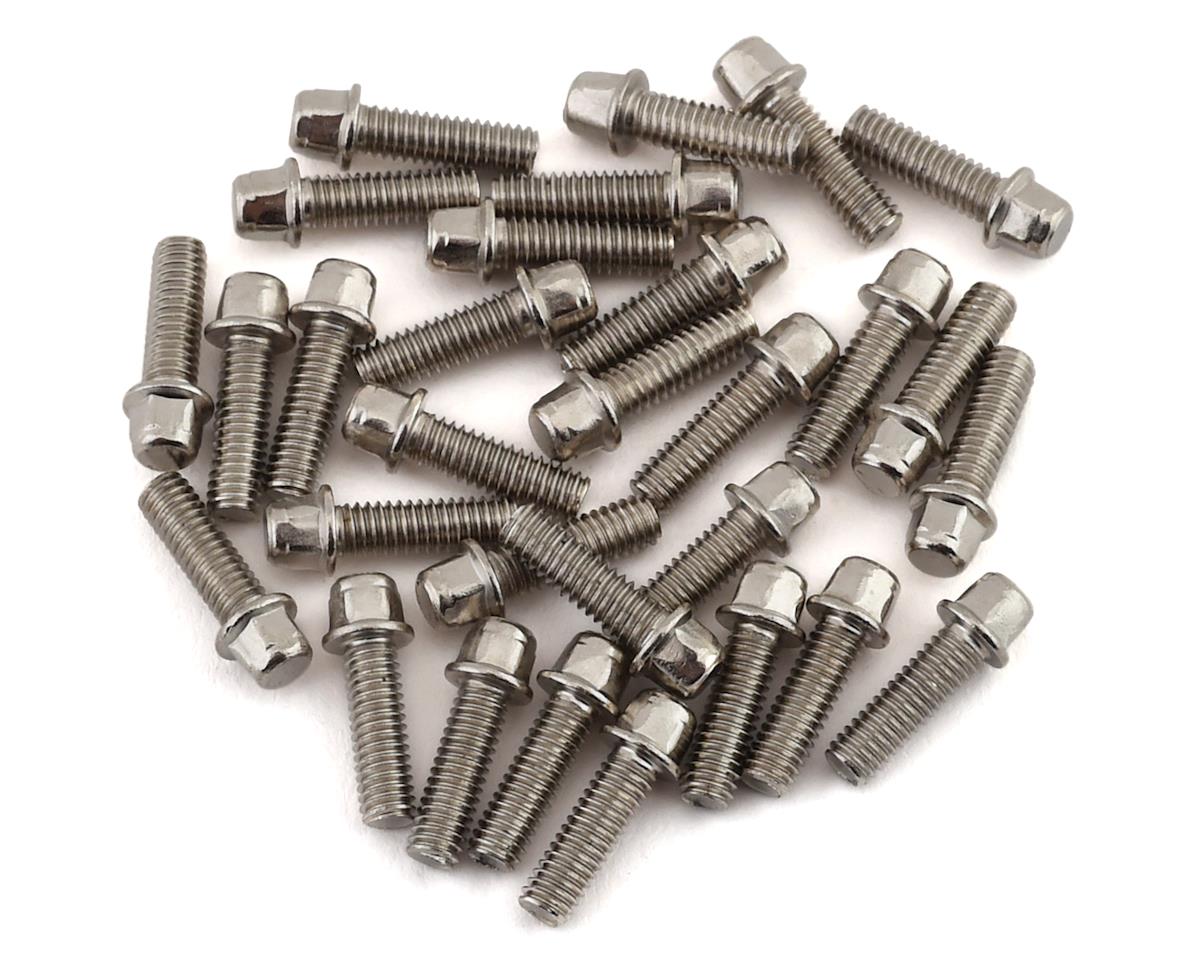 Scale Wheel Bolts Silver for SSD Wheels (30) (SSD00407)