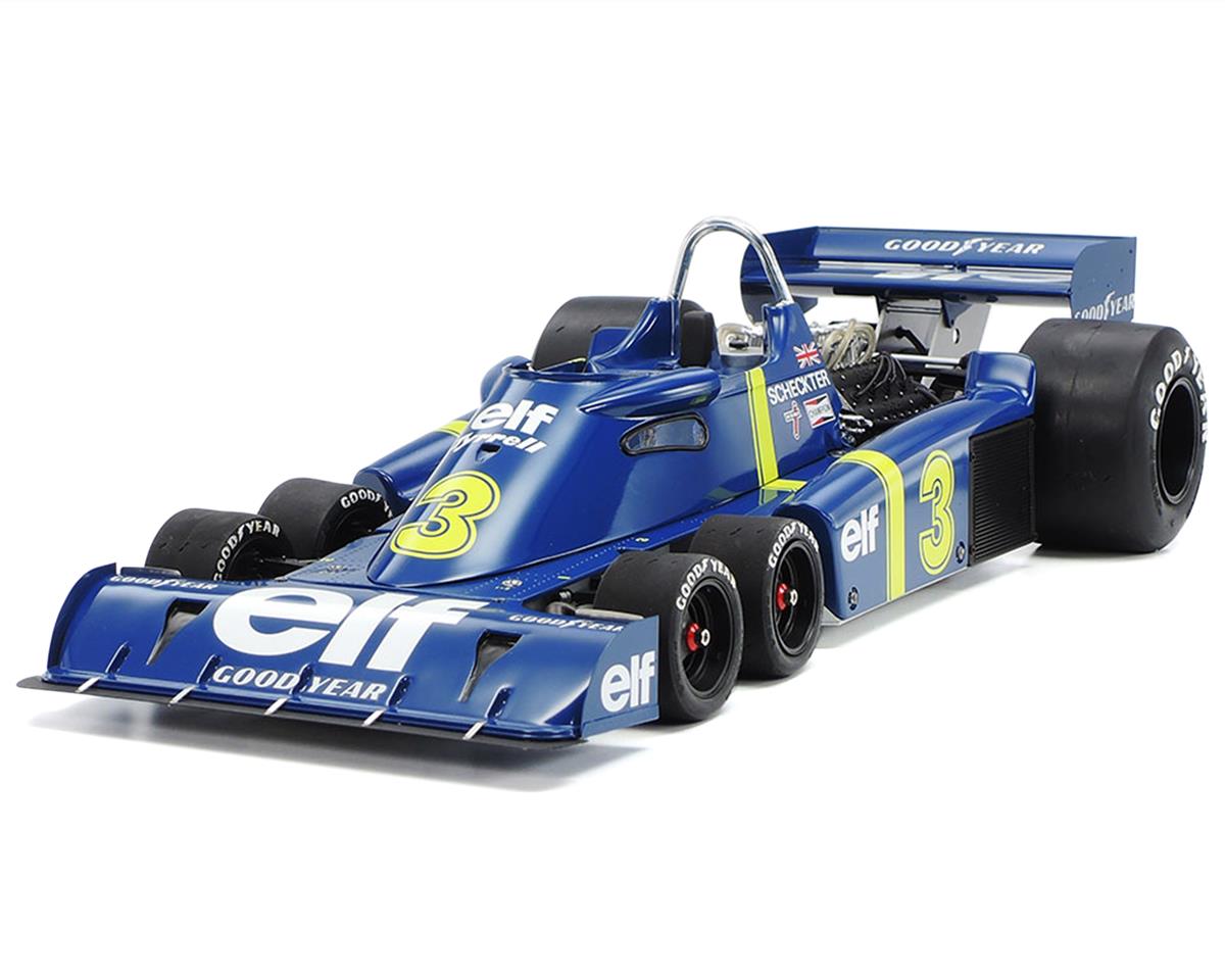 1/12 Tyrrell P34 Six-Wheeler Plastic Model Kit with Photo-Etched Parts (TAM12036)