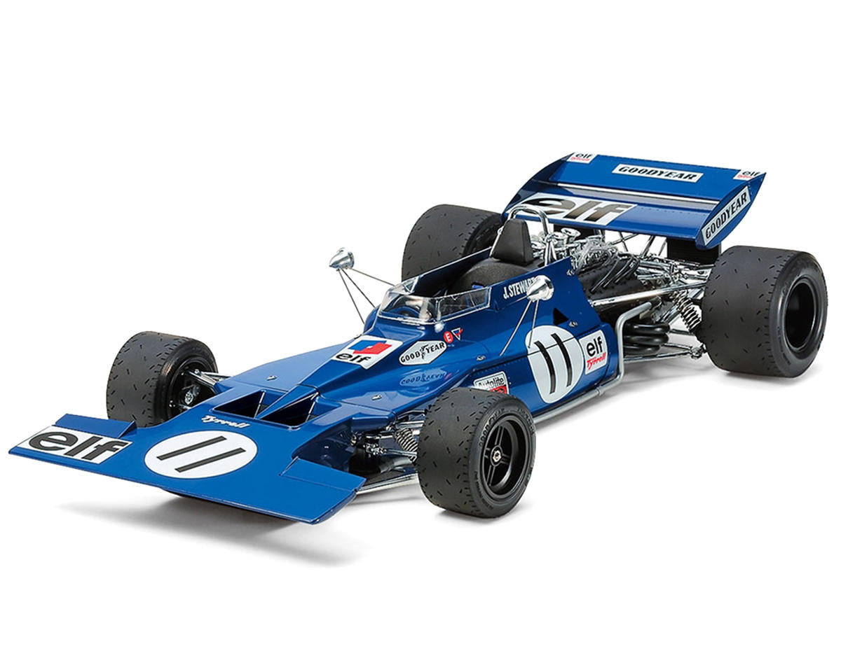 1/12 Tyrrell 003 1971 Monaco GP Plastic Model Kit (TAM12054)