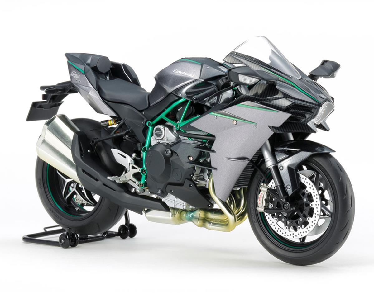 1/12 Kawasaki Ninja H2 Carbon Motorcycle Plastic Model Kit (TAM14136)