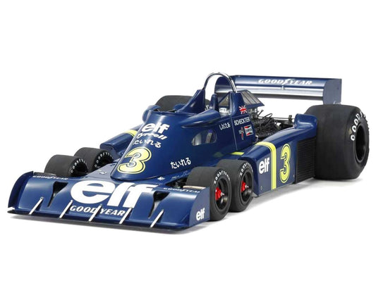 1/20 Tyrrell P34 Six-Wheeler Plastic Model Kit with Photo-Etched Parts (TAM20058)