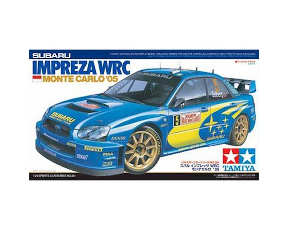 1/24 Subaru Impreza WRC Monte Carlo 2005 Race Car Plastic Model Kit (TAM24281)