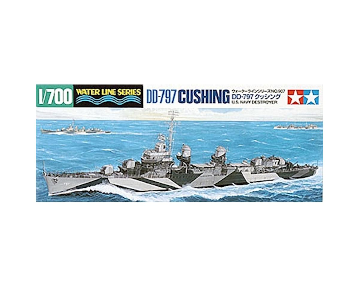 1/700 Scale US Destroyer Cushing Plastic Model Kit (TAM31907)