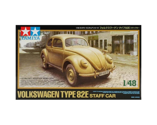 1/48 Volkswagen Type 82E Staff Car Plastic Model Kit (TAM32531)