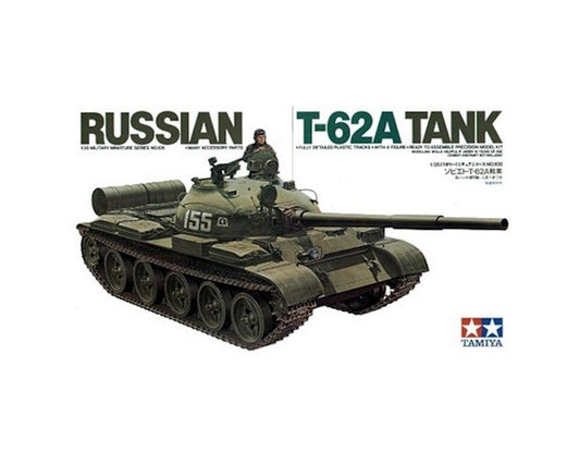 1/35 Russian T-62A Tank Plastic Model Kit (TAM35108)