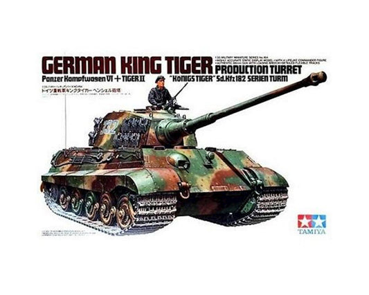 1/35 King Tiger Tank Plastic Model Kit (TAM35164)