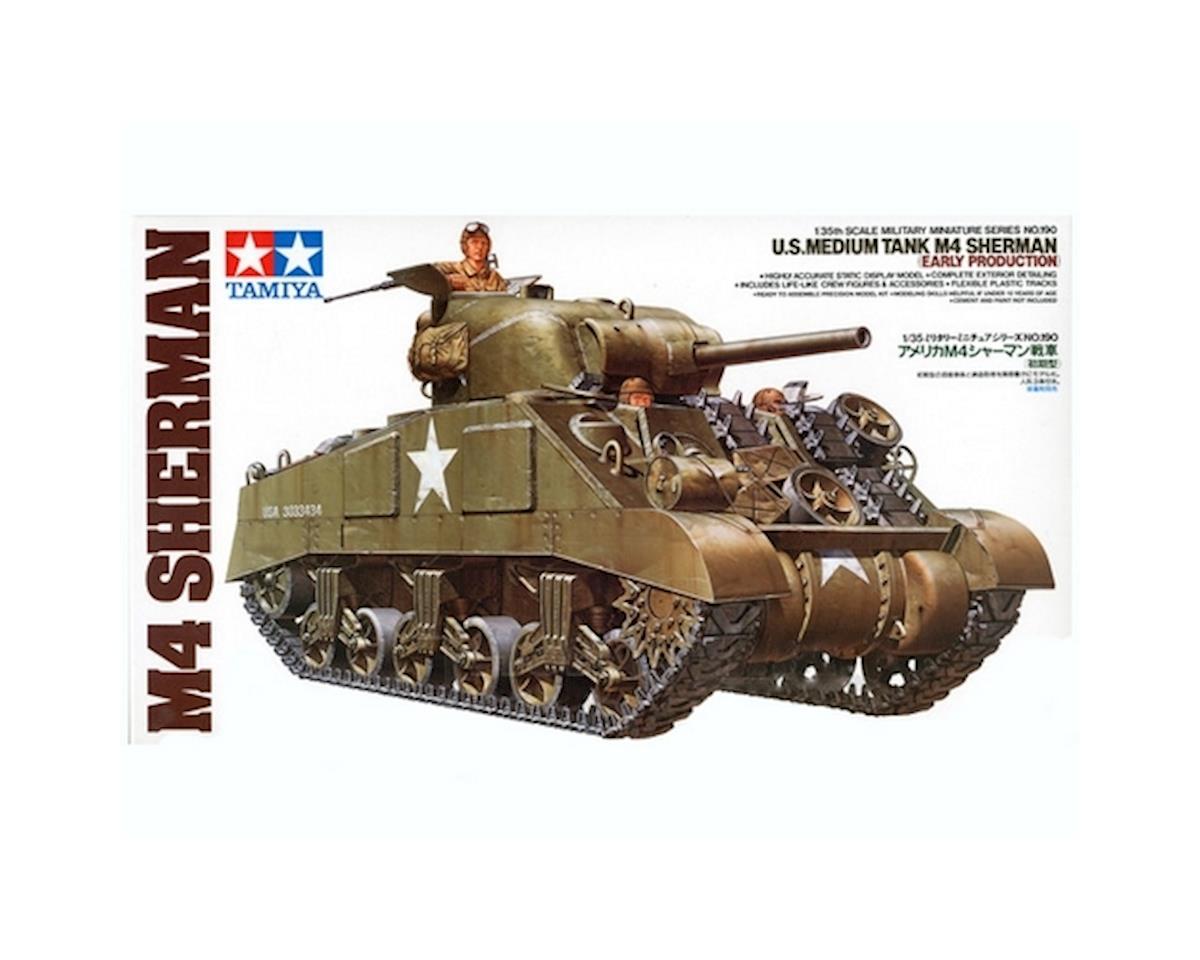 1/35 U.S. Medium Tank M4 Sherman Plastic Model Kit (TAM35190)