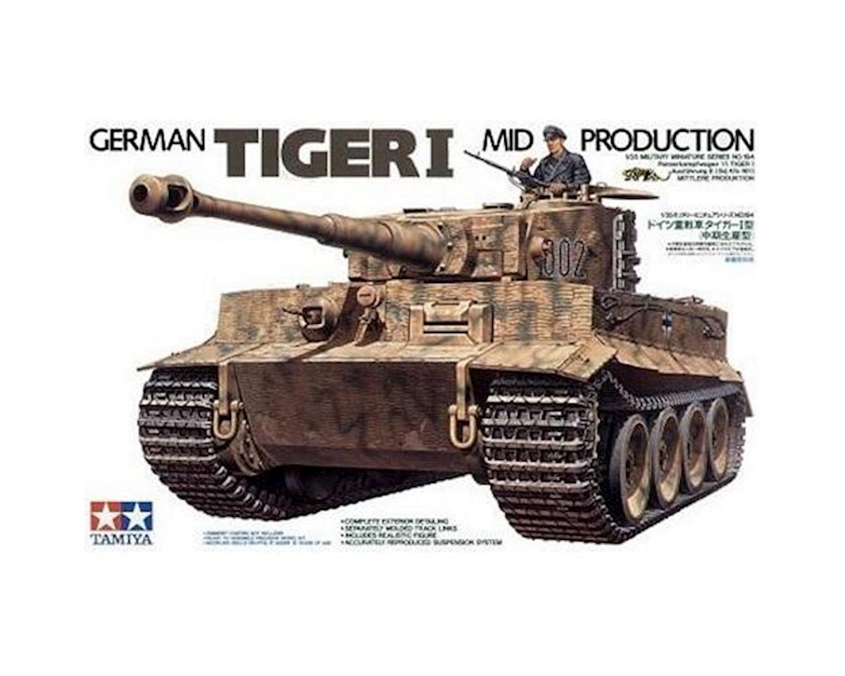 1/35 Tiger I Mid Production Tank Plastic Model Kit (TAM35194)