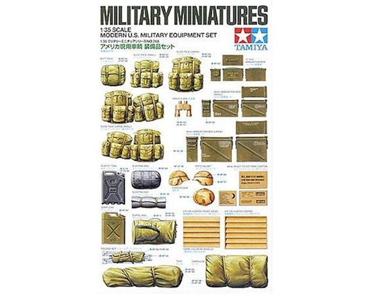 1/35 Mod US Military Equip Set Plastic Model Kit (TAM35266)