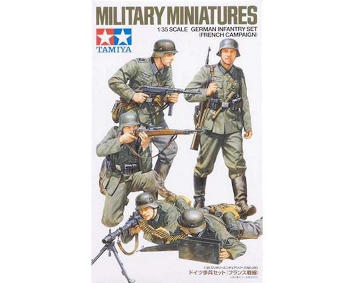 1/35 German Infantry Figures (5) (French Campaign) Plastic Model Kit (TAM35293)