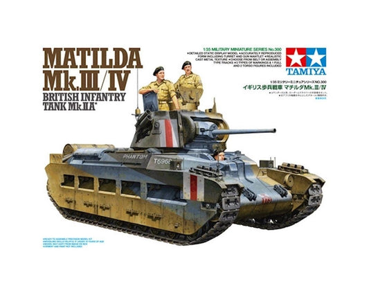 1/35 Matilda Mk.III/IV Infantry Tank Plastic Model Kit (TAM35300)