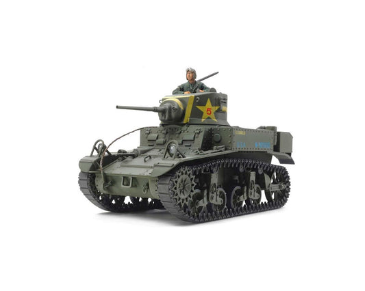 1/35 U.S. M3 Stuart Light Tank (Late Production) Plastic Model Kit (TAM35360)