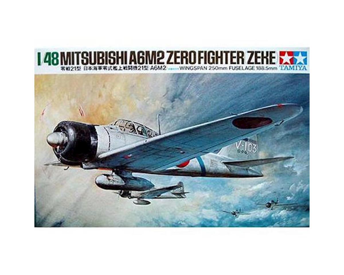 1/48 A6M2 Zero Fighter Type 21 Plastic Model Kit (TAM61016)