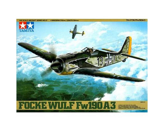 1/48 Focke Wulf FW190 A3 Plastic Model Kit (TAM61037)