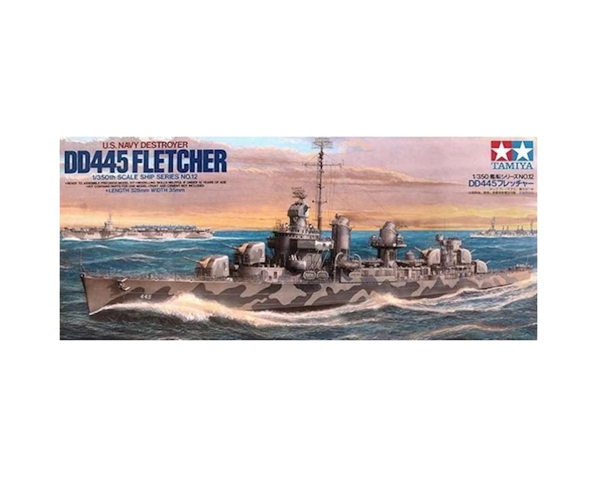 1/350 US Navy DD445 Fletcher Plastic Model Kit (TAM78012)