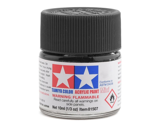 X-10 Gloss Gunmetal Acrylic Paint 10ml Bottle (TAM81510)