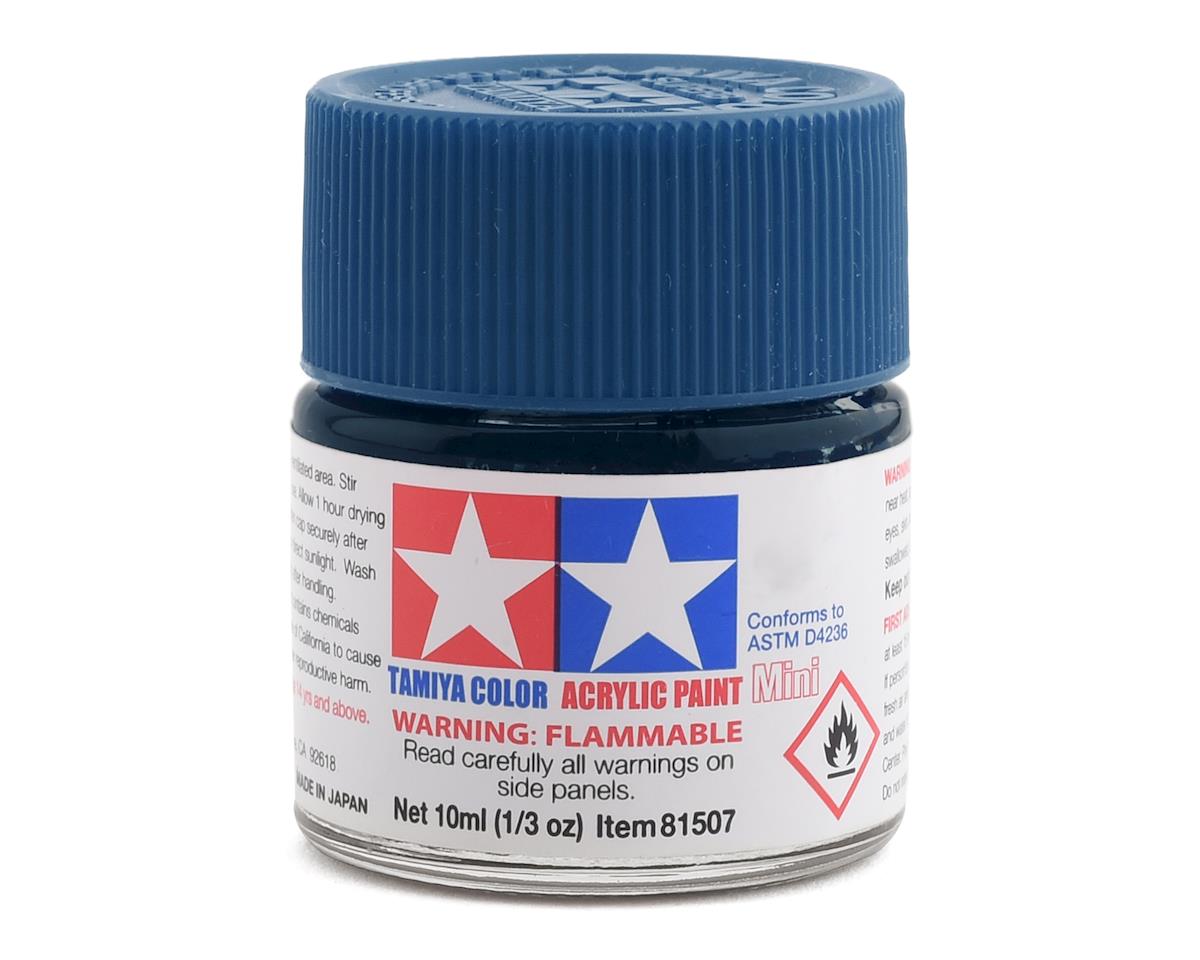 X-13 Gloss Metallic Blue Acrylic Paint 10ml Bottle (TAM81513)