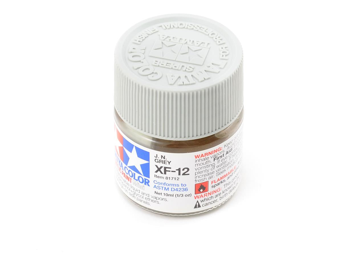 XF-12 Flat IJN Gray Acrylic Paint 10ml Bottle (TAM81712)