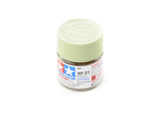 XF-21 Flat Sky Acrylic Paint 10ml Bottle (TAM81721)