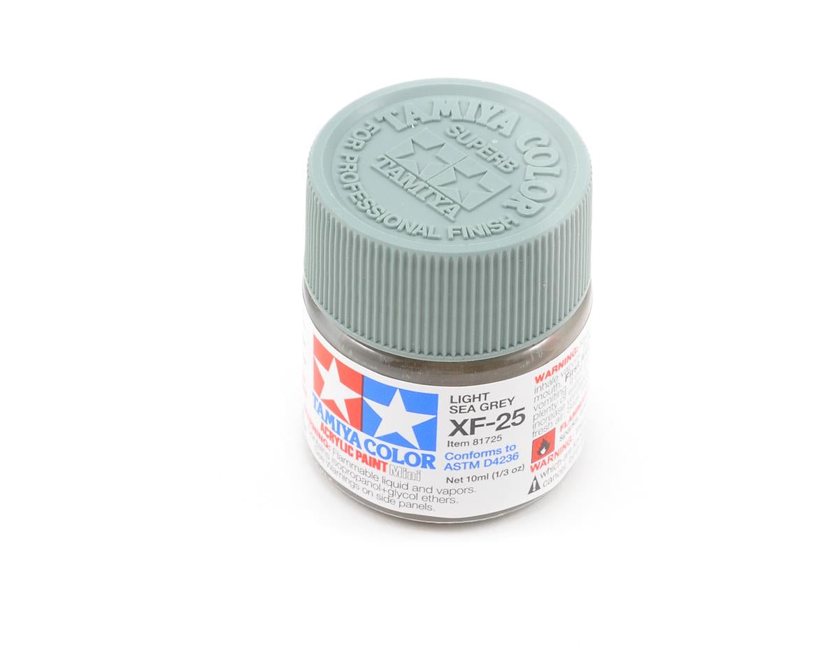 XF-25 Flat Light Sea Gray Acrylic Paint 10ml Bottle (TAM81725)