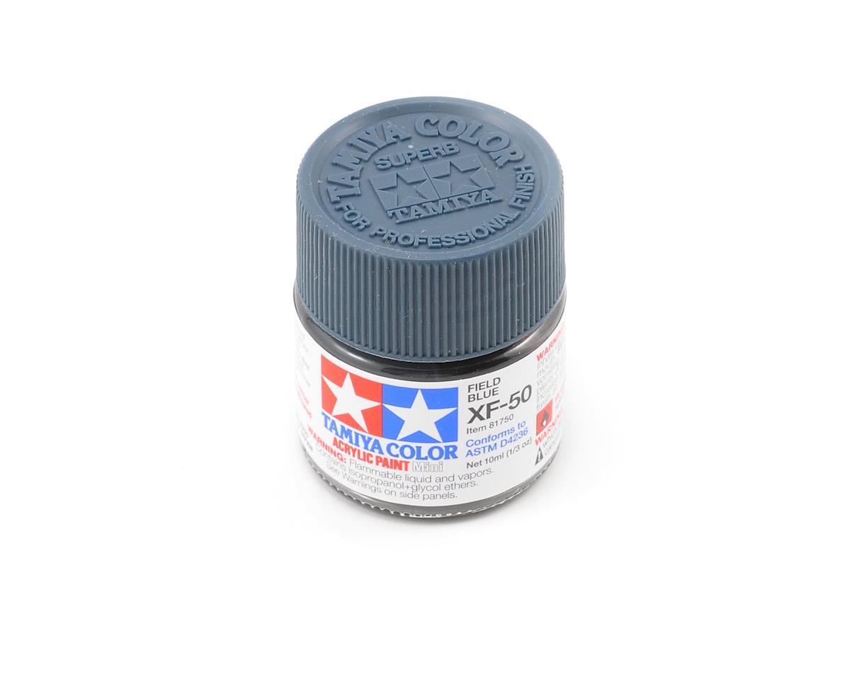 XF-50 Flat Field Blue Acrylic Paint 10ml Bottle (TAM81750)