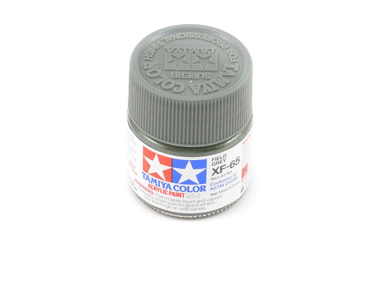 XF-65 Flat Field Gray Acrylic Paint 10ml Bottle (TAM81765)