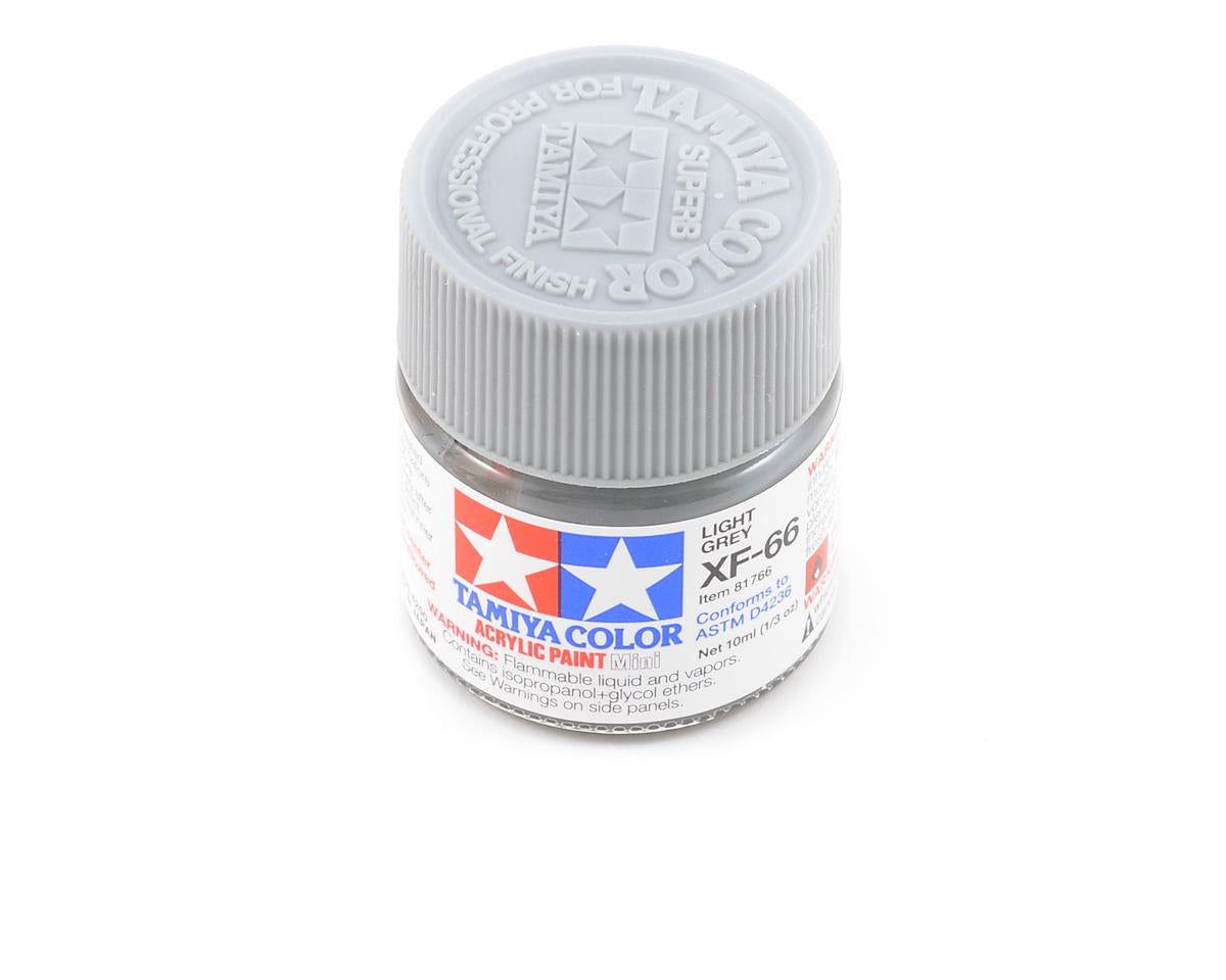 XF-66 Flat Light Gray Acrylic Paint 10ml Bottle (TAM81766)