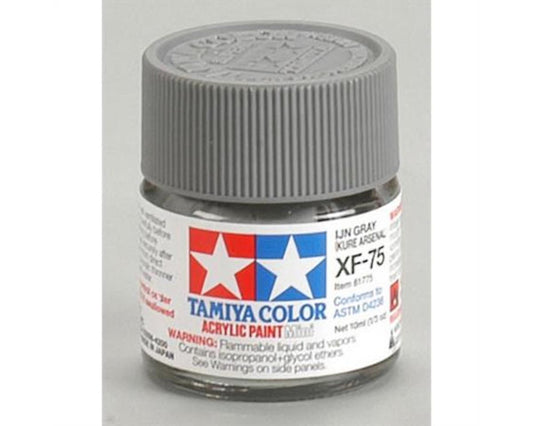 XF-75 Flat IJN Gray Acrylic Paint 10ml Bottle (TAM81775)