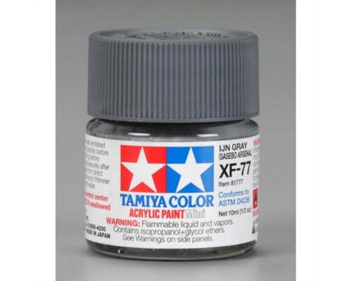 XF-77 Flat IJN Gray Acrylic Paint 10ml Bottle (TAM81777)