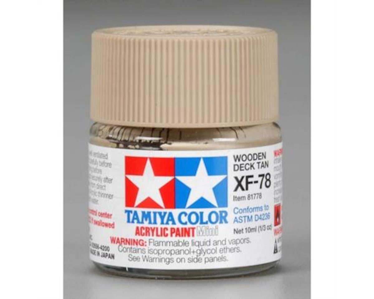 XF-78 Flat Wood Deck Tan Acrylic Paint 10ml Bottle (TAM81778)