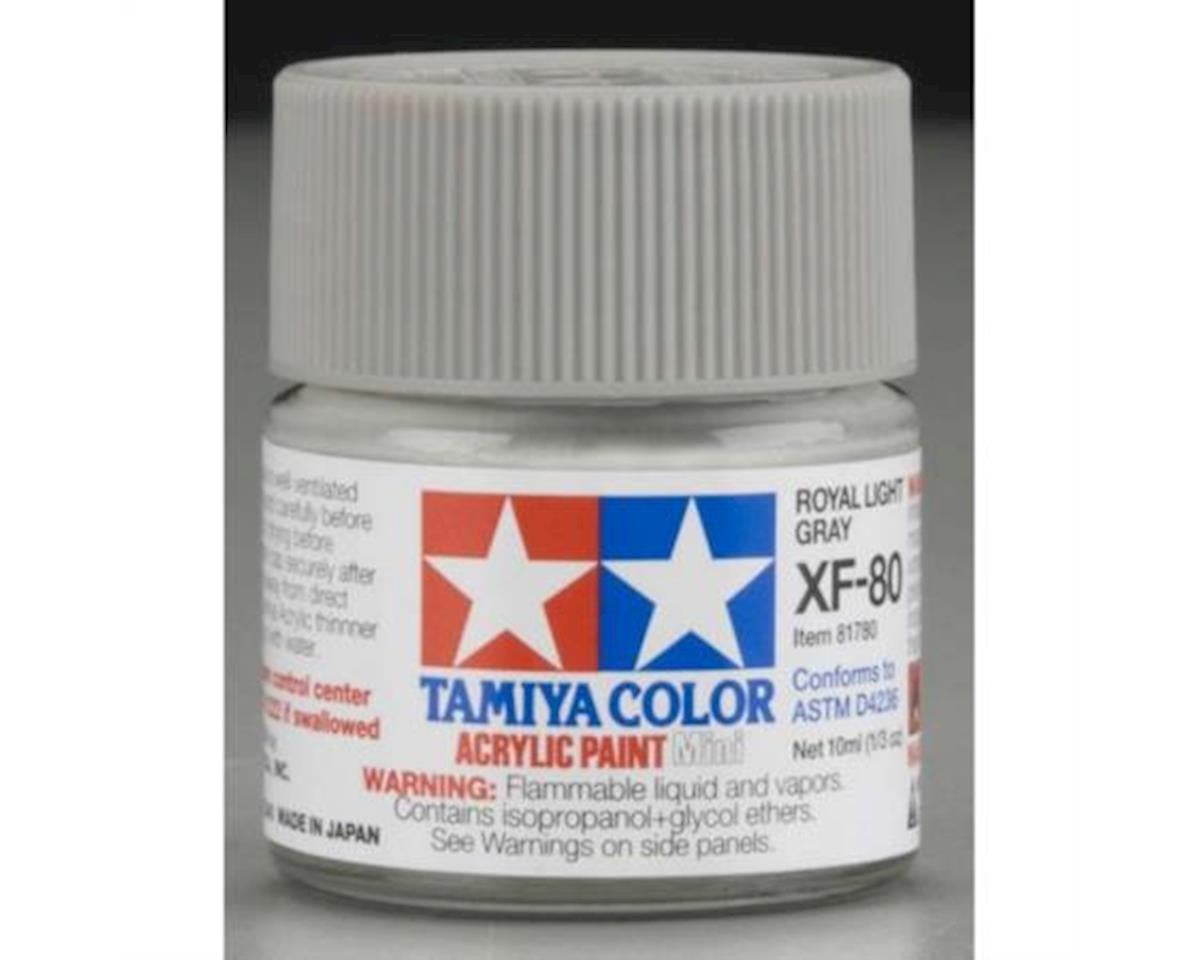 XF-80 Flat Navy Gray Acrylic Paint 10ml Bottle (TAM81780)