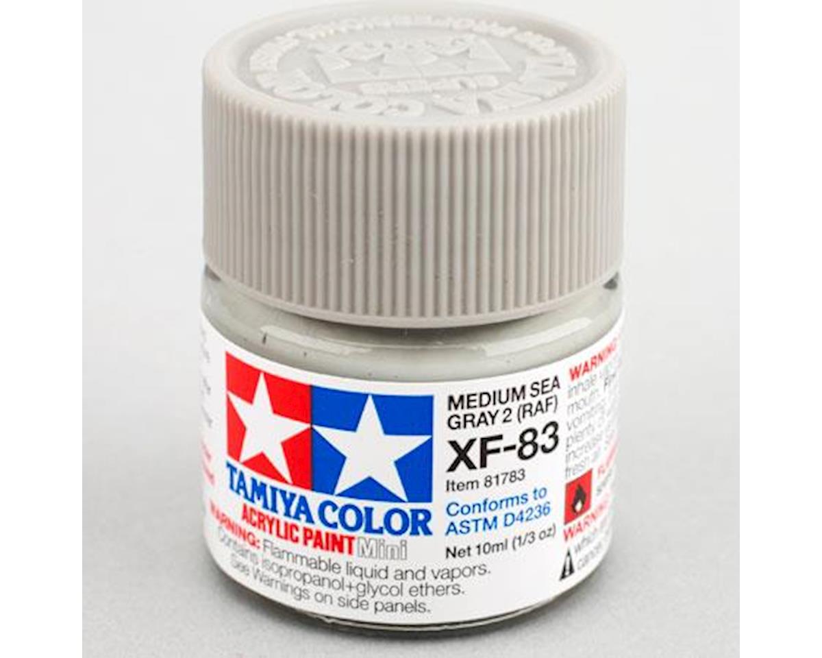 XF-83 Flat Sea Gray Acrylic Paint 10ml Bottle (TAM81783)