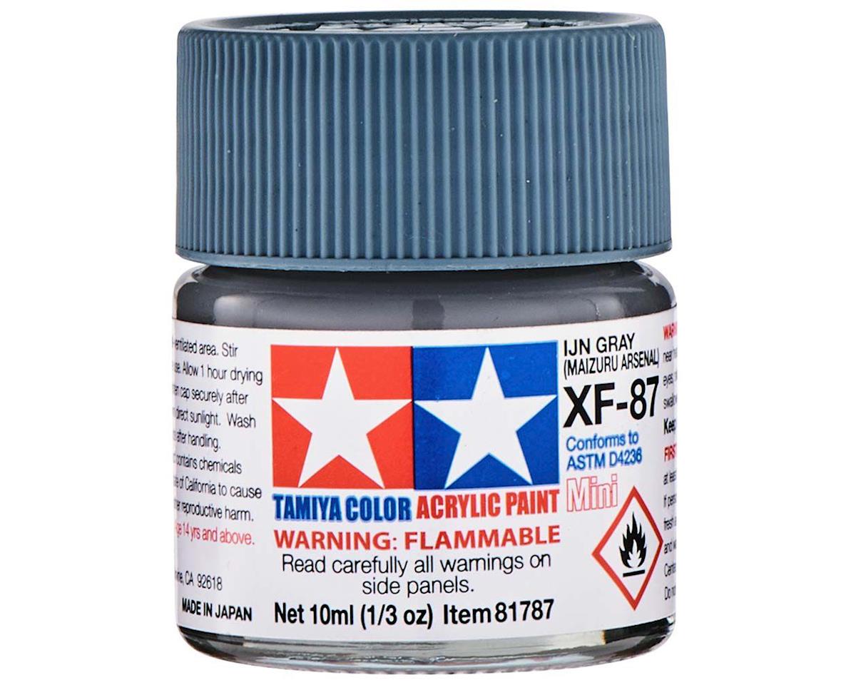 XF-87 Flat IJN Gray Acrylic Paint 10ml Bottle (TAM81787)