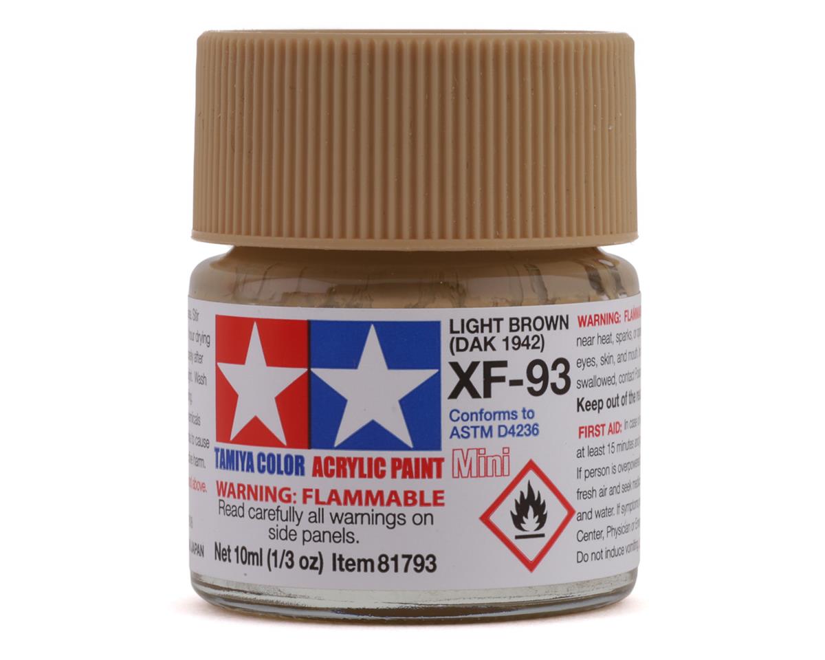 XF-93 Flat Light Brown DAK 1942 Acrylic Paint 10ml Bottle (TAM81793)