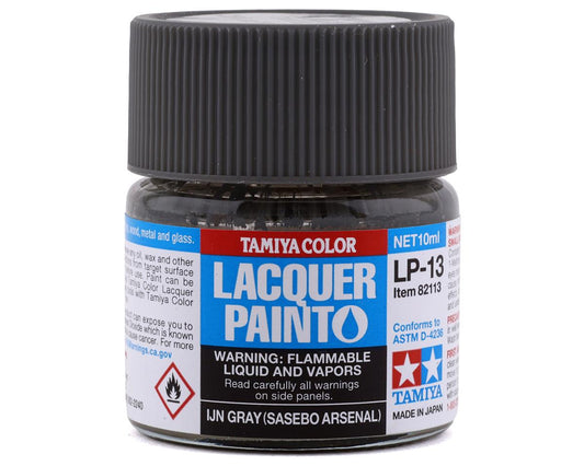 LP-13 IJN Sasebo Arsenal Gray Lacquer Paint 10ml Bottle (TAM82113)