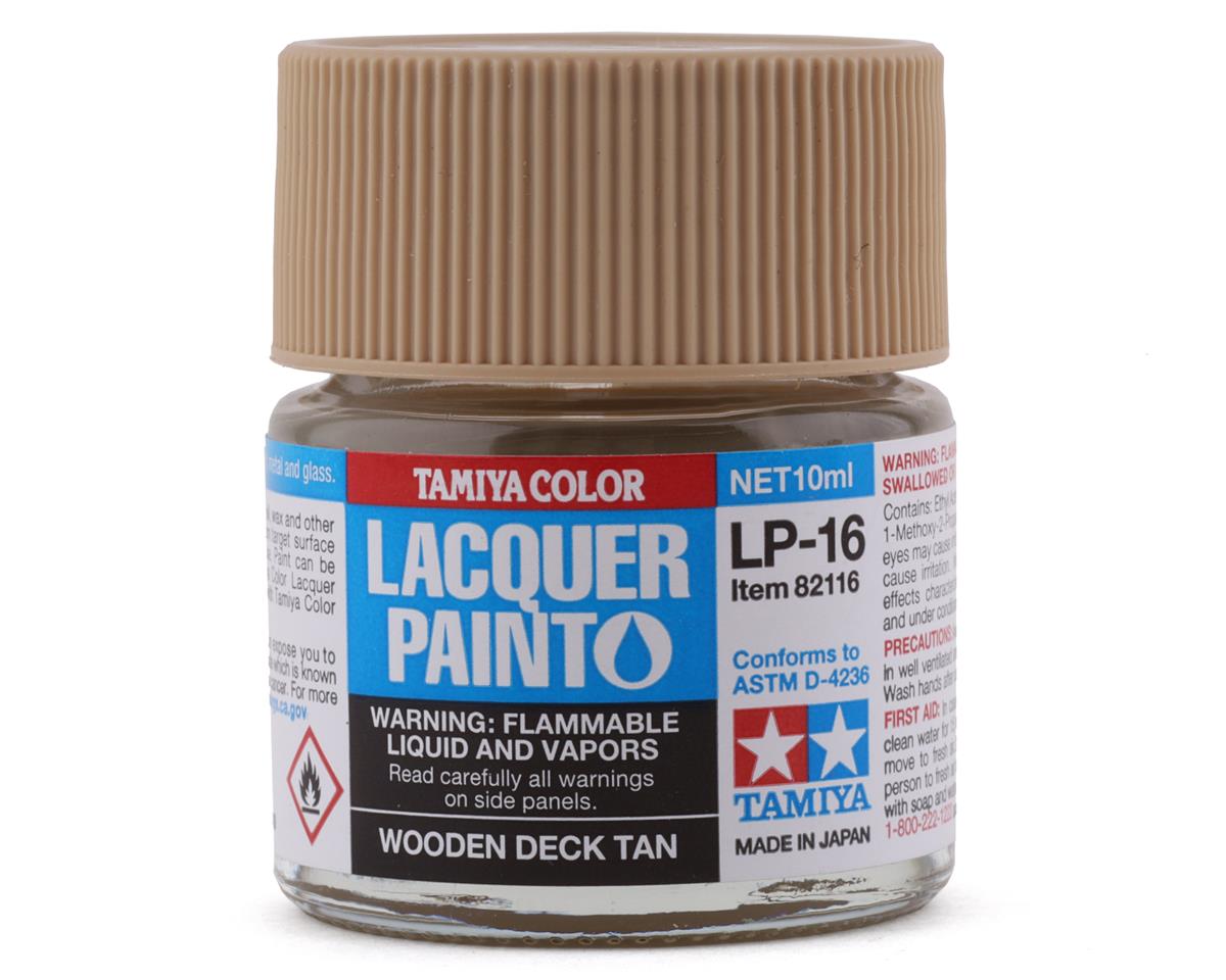 LP-16 Wooden Deck Tan Lacquer Paint 10ml Bottle (TAM82116)