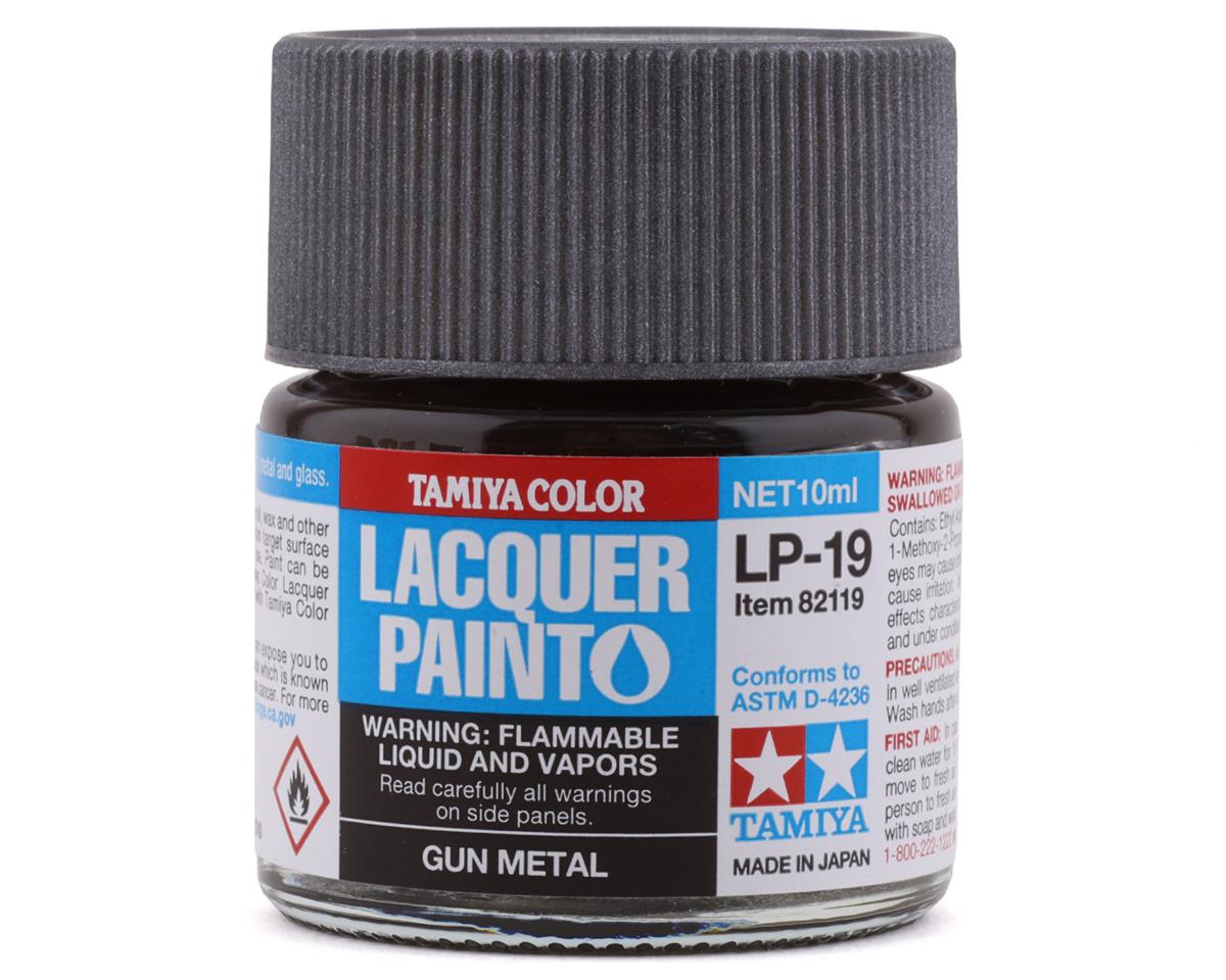 LP-19 Gunmetal Lacquer Paint 10ml Bottle (TAM82119)