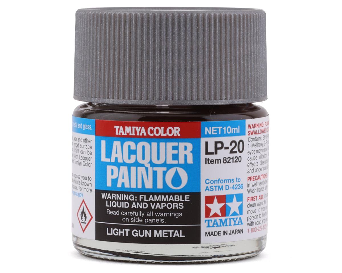 LP-20 Light Gunmetal Lacquer Paint 10ml Bottle (TAM82120)