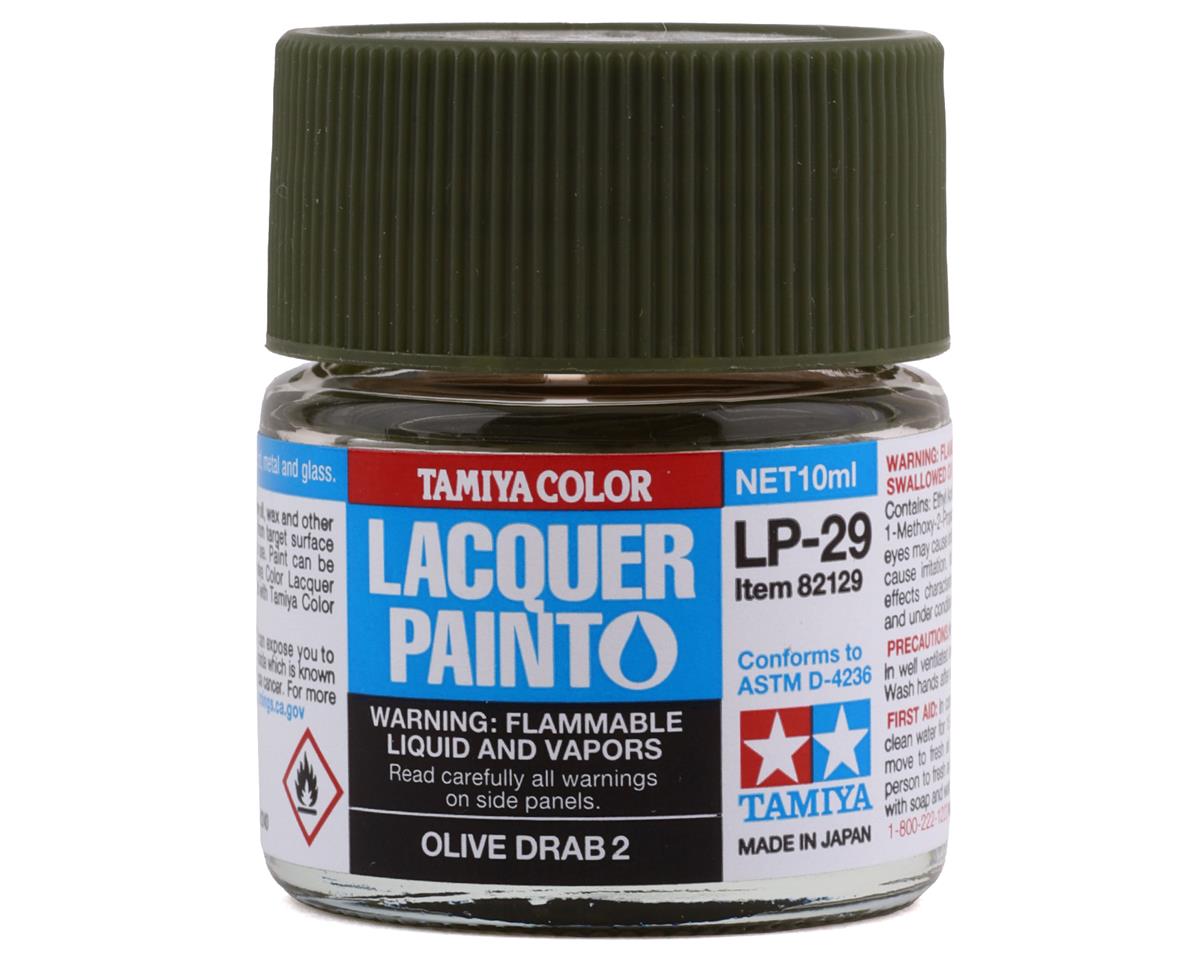 LP-29 Olive Drab 2 Lacquer Paint 10ml Bottle (TAM82129)