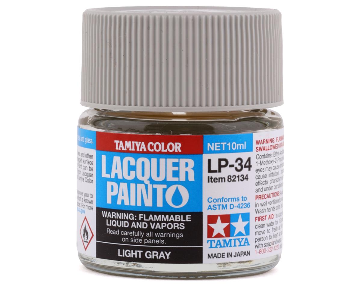 LP-34 Light Gray Lacquer Paint 10ml Bottle (TAM82134)